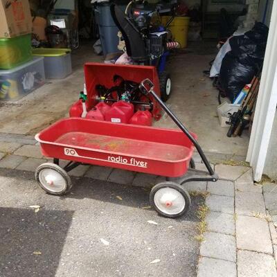 Vintage radio flyer wagon