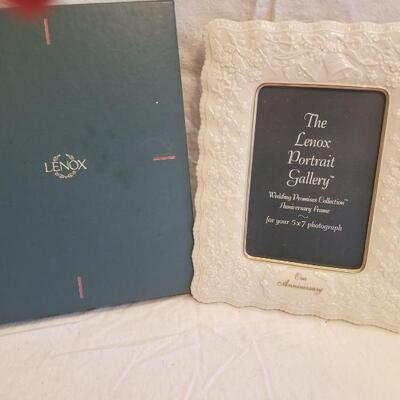 Lenox anniversary frame