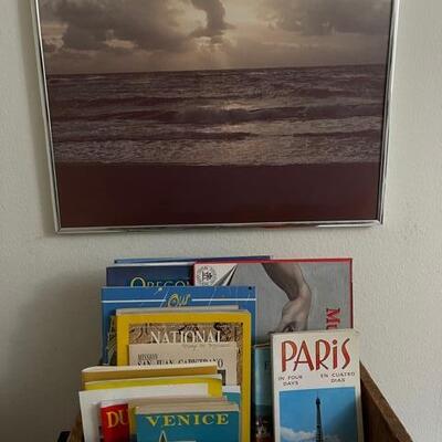 Vintage travel brochures