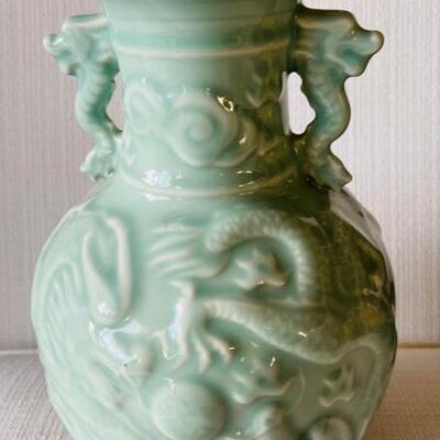 Celadon vase