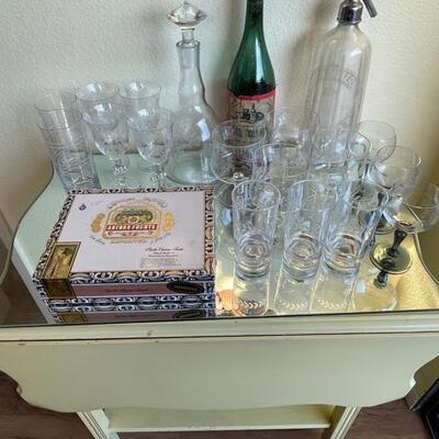 Vintage barcart