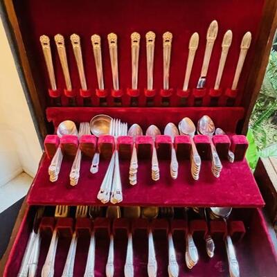 Silver flatware