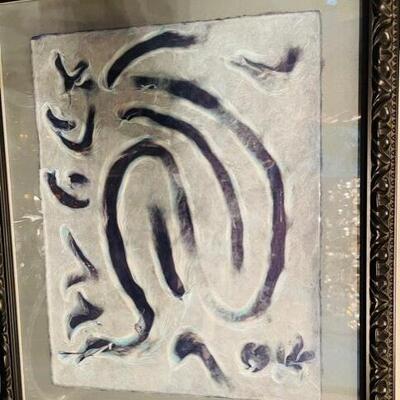 Signed artwork