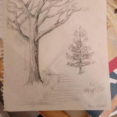 Mary Imhoff sketch