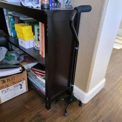 Black bookcase