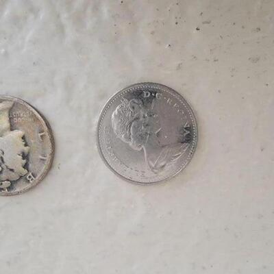 Vintage coins