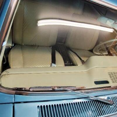 1965 Pontiac GTO windshield detail