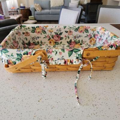 Retro Longaberger Basket with liner