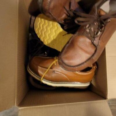 Leather shoes