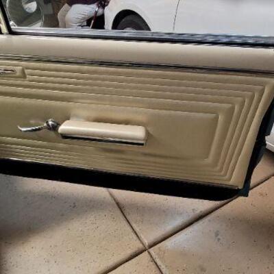 1965 Pontiac GTO leather interior detail