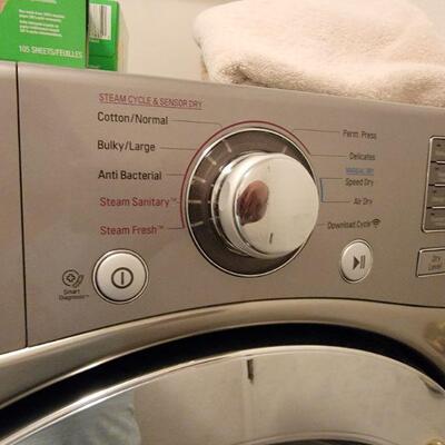 LG true balance washer