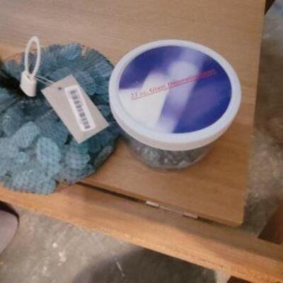 beach glass decor