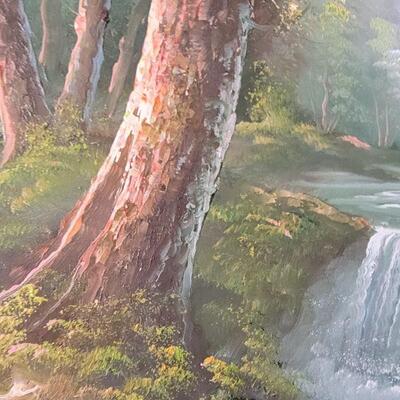 Painting of the woods