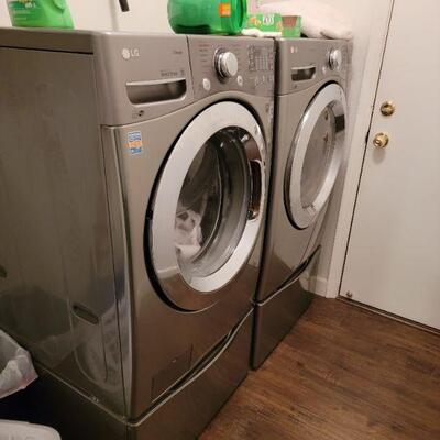 LG true balance washer and dryer