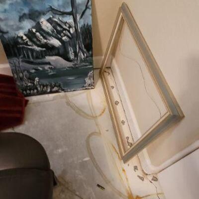 Painting and frame