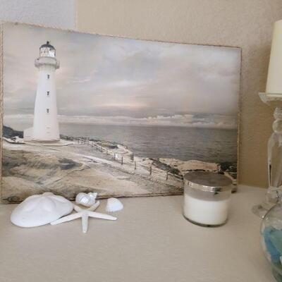 Lighthouse painting