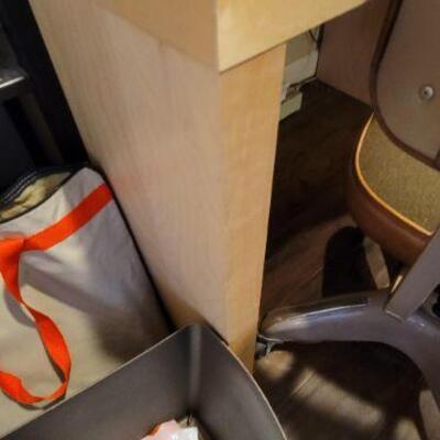 Wood desk 
