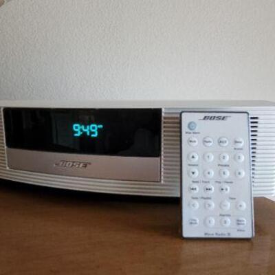 Bose speaker/alarm clock