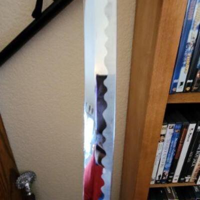 Samurai sword blade (detail)