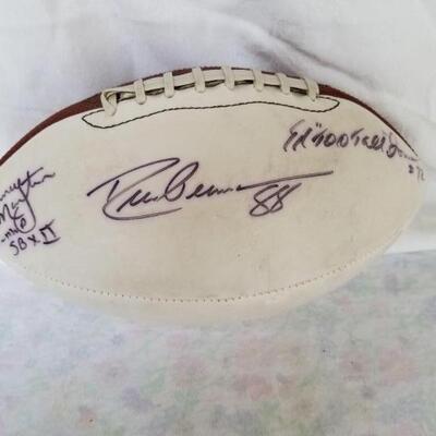 Dallas Cowboys vintage autographed football.
