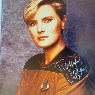 TASHA YAR Denise Crosby Autograph Star Trek