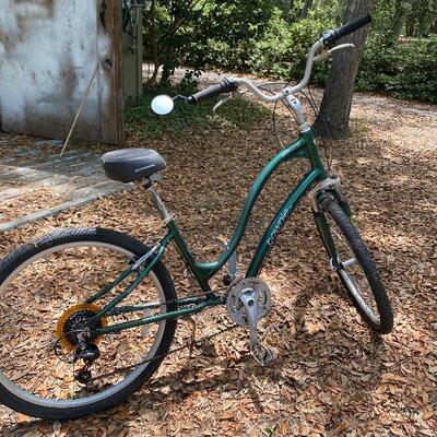 Electra Townie 24 bike, Schwinn seat