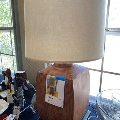 Faux Bois Lamp