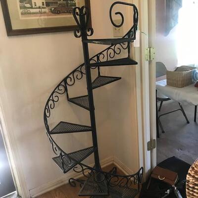 Spiral Plant Stand