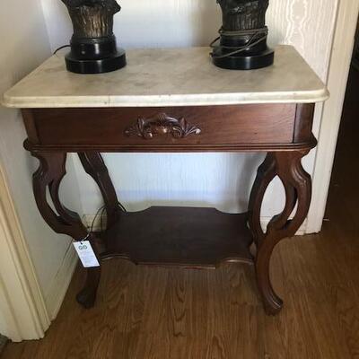 Marble Top Table/Antique