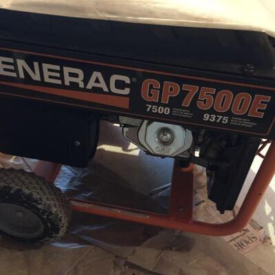 GENERAC GP7500 Generator