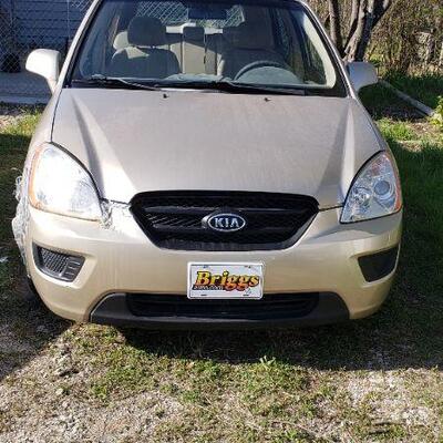 2008  KIA Rondo
Tan
Mileage:  72,080
Issue:  Will need a new battery. Front passenger corner oanel is damaged. Any other issues are...