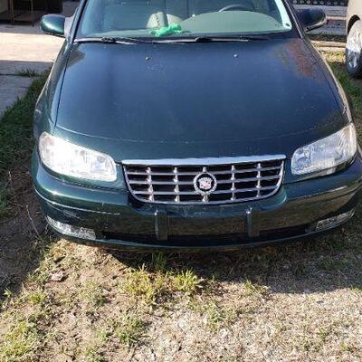 1999  Cadillac Catera
Green
Mileage:  35,411
Issue:  We believe it to be an issue with fuel pump. Will also need a battery.

Price:...