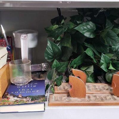 2324	

Artificial Plants, Wooden Box, Cooking Utensils, And More
Artificial Plants, Wooden Box, Cooking Utensils, And More