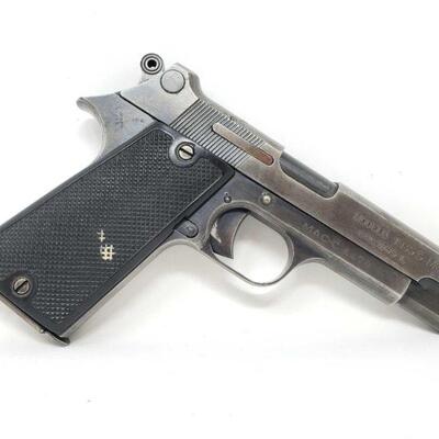 300	
MAC 1935S M1 Semi-Auto 7.65m x 20L Pistol
Serial Number: 4478 Barrel Length: 4.12" Includes 1 Magazine. 