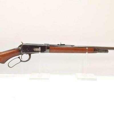 506	
Winchester Model 94 30 WCF Lever Action Rifle
Barrel Length: 24" Serial Number: 566079