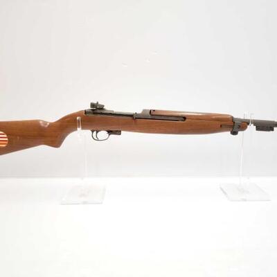 #568 â€¢ Iver Johnson M1 .30 Cal Semi Auto Rifle Serial No. AAA66888 Barrel Length 18" 