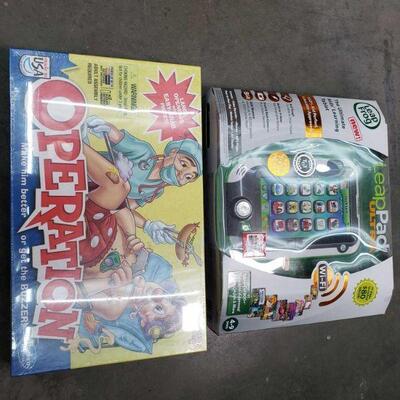2644	

Leap Pad Ultra And Operation Board Game
Leap Pad Ultra And Operation Board Game