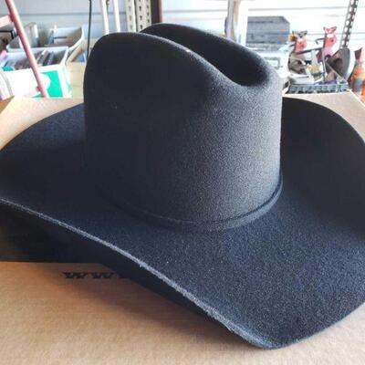 #4012 â€¢ Twister Cowboy Hat, 7 1/8 with Box