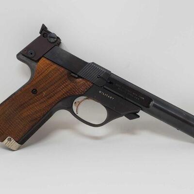 314	
High Standard Supermatic Citation .22 LR Semi-Auto Pistol
Serial Number- 2482429 Barrel Length- 5.5"