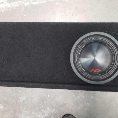 2598	

Built in alpine subwoofer
Alpine subwoofer is 10 inches