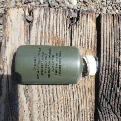 80590	

Several 2 oz rifle bore cleaner
Several 2 oz rifle bore cleaner