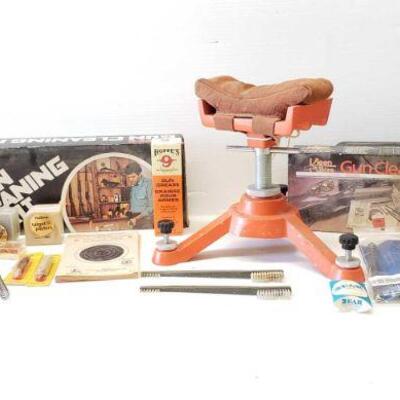 #8078 â€¢ 3 Gun Cleaning Kits, Target Pasters, Shok-Buff Kit, Ear Plugs, and More!