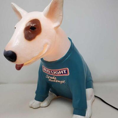 #2610 â€¢ Light Up Spuds MacKenzie thr Bud Light Dog