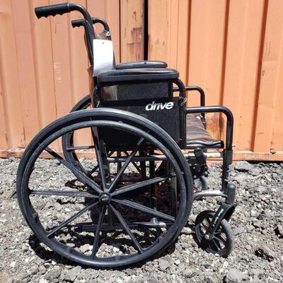 30026	

Black Drive Wheelchair
Measures Approximately: 36.5"Ã—27"Ã—25"