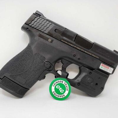 322	
Smith & Wesson M&P 40 Shield 2.0 40S&W Semi-Automatic Pistol, No CA Transfer
NO CA
6 Round and 7 Round Magazine
Serial...