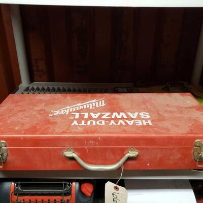 #6642 â€¢ Heavy duty sawzall case, beer signs