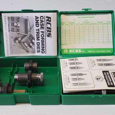 
#8172 â€¢ RCBS Precisioneered Reloading Dies, Shell Holder