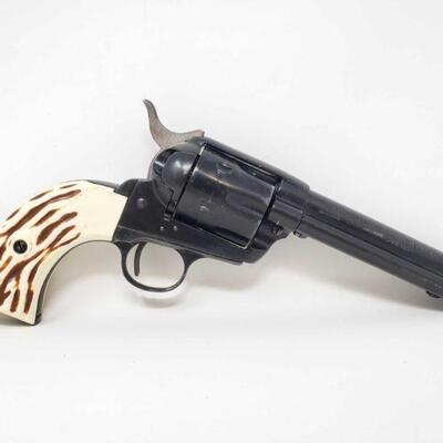 402	
Hy Hunter Frontier Six Shooter .22 Mag Revolver
Serial Number: 10250 Barrel Length: 5.5"