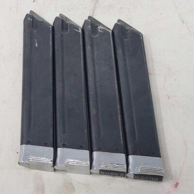 8700	

Four Ruger .22 Magazines
Four Ruger .22 Magazines