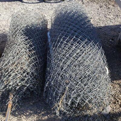 80554	

2 Chain link fence
Chain link fence 1 aprox 64 inchs tall 2 is 48 inches tall .